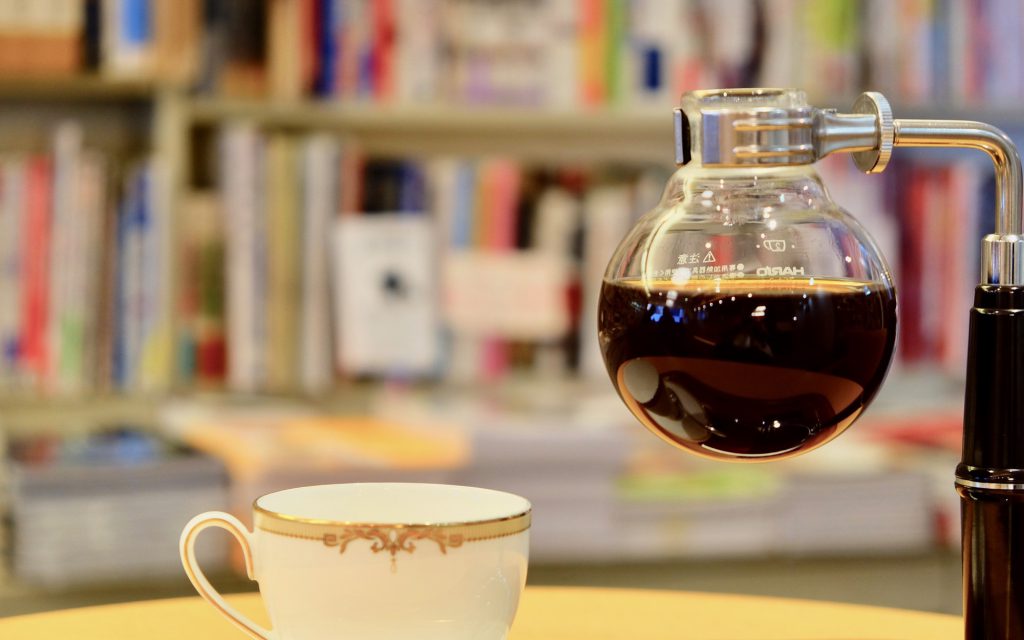 Siphon coffee is a popular aspect of Japanese coffee shop culture.