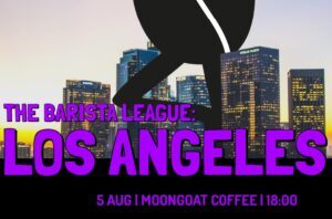 Logo for the Barista League Los Angeles 2023.